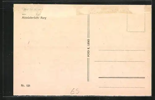 AK Tallinn, Mittelalterliche Burg