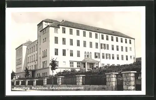 AK Mattersburg, Lehrerfortbildungsanstalt