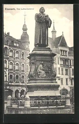 AK Eisenach, Das Lutherdenkmal