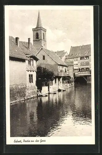 AK Erfurt, Flusspartie an der Gera