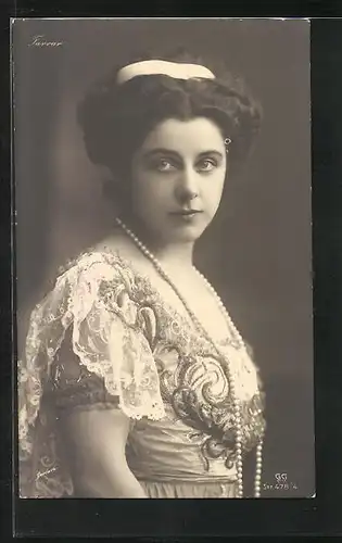 AK Opernsängerin Geraldine Farrar