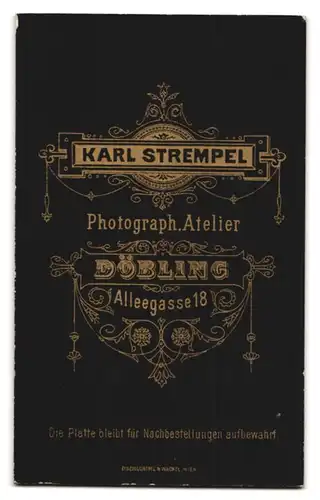 Fotografie Karl Strempel, Döbling, Alleegasse 18, Zwei Kinder in modischer Kleidung