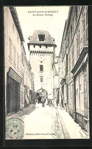 AK Saint-Jean-d`Angély, La Grosse Horloge