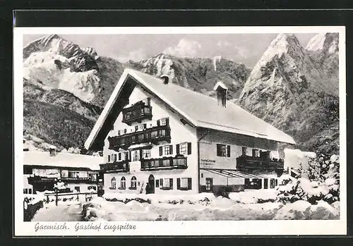 AK Garmisch, Gasthof Zugspitze