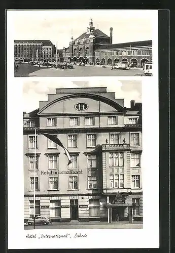 AK Lübeck, Hotel International, Hauptbahnhof