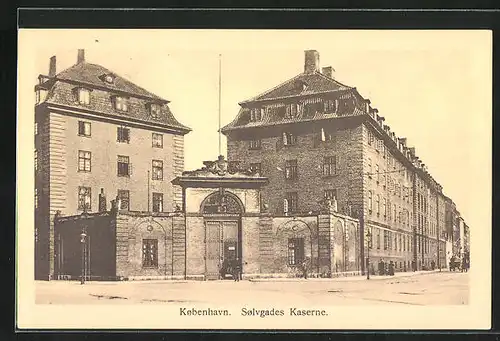 AK Kobenhavn, Solvgades Kaserne