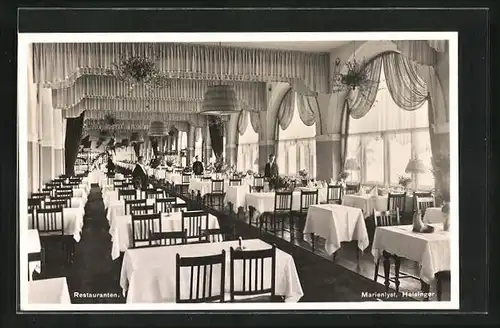 AK Helsingor, Marienlyst, Restauranten