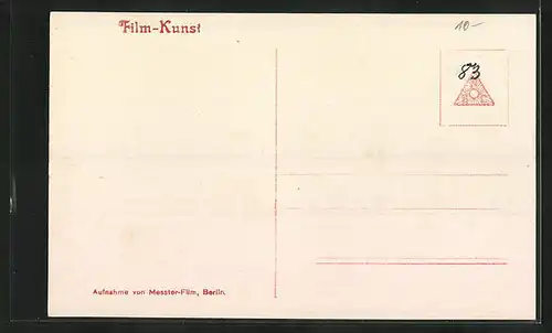 AK Filmszene aus Höhenluft, Schauspielerin Henny Porten