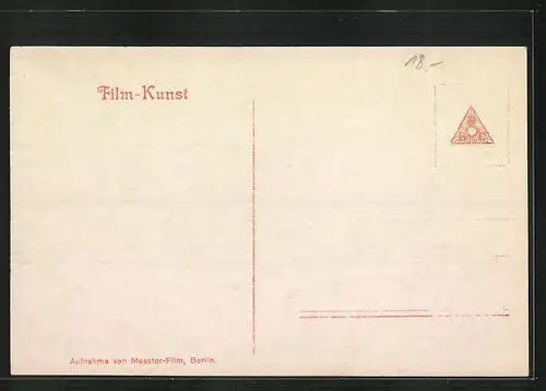 AK Filmszene aus Grafin Küchenfee, Schauspielerin Henny Porten