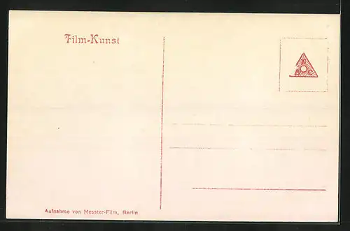 AK Filmszene aus Das Geschlecht derer von Ringwall, Schauspielerin Henny Porten