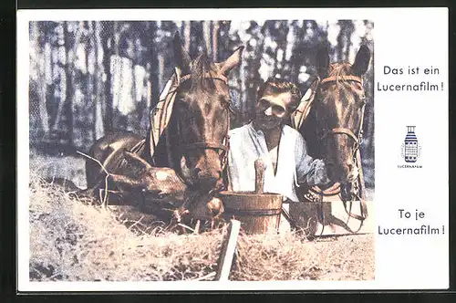 AK Filmszene aus Hans Cimbura