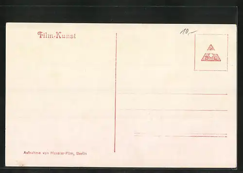 AK Filmszene aus Das Geschlecht derer von Ringwall, Henny Porten