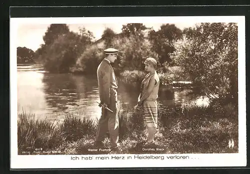 AK Filmszene, Werner Fuetterer, Dorothea Wieck, Ich hab` mein Herz in Heidelberg verloren ...