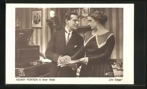 AK Filmszene, Henny Porten, Die Sieger