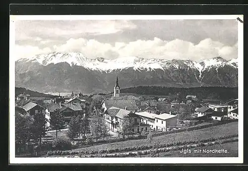 AK Igls, Teilansicht des Ortes