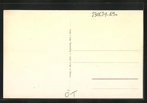 AK Hall, Mann vor dem Rathaus