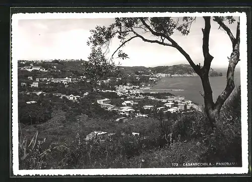 AK Casamicciola, Blick auf den Küstenort, Panorama
