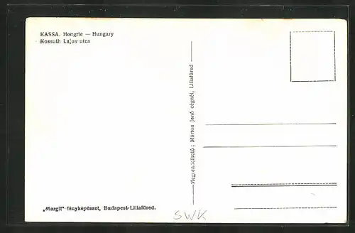 AK Kassa, Kossuth Lajos utca