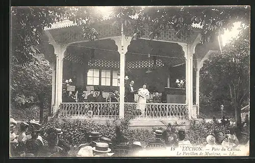 AK Luchon, Parc du Casino, Le Pavillon de Musique