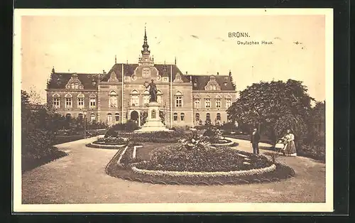 AK Brünn / Brno, Deutsches Haus