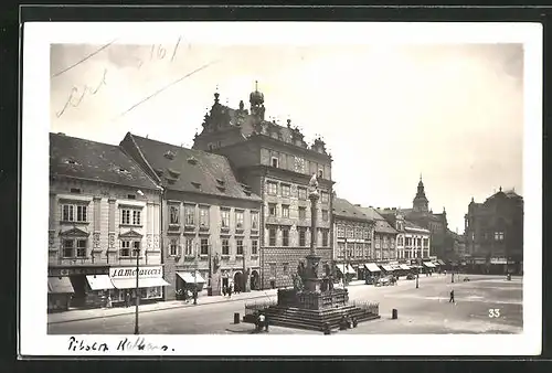 AK Plzen, Námestí s radnici