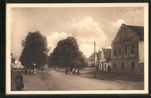 AK Krásno n. Becvou, Hotel Radhost