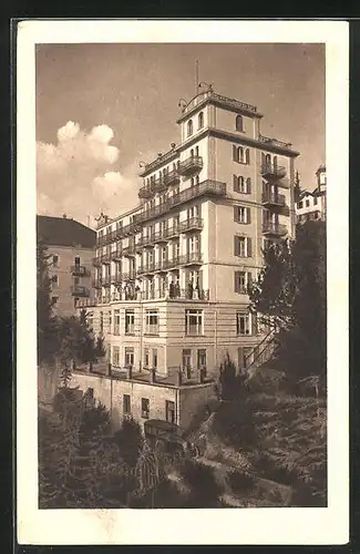 AK Lugano-Castagnola, Hotel-Pension Müller