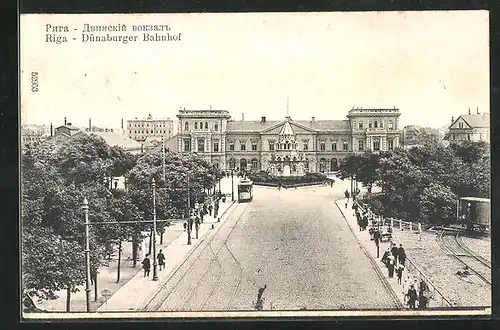 AK Riga, Dünaburger Bahnhof