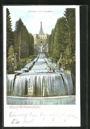 AK Kassel-Wilhelmshöhe, Herkules und Cascaden