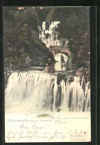 AK Wilhelmshöhe, Neuer Wasserfall
