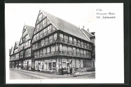 AK Celle, Hoppener Haus aus dem 15. Jh.