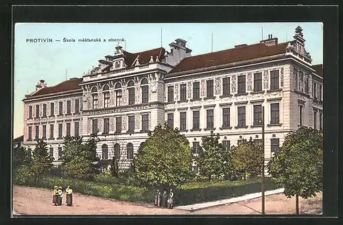 AK Protivin, Skola mestanska a obecna