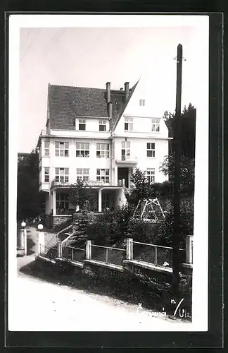 AK Cervená n. Vlt., Skleneny zamecek