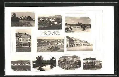 AK Mirovice, Námestí, Pomník, Kostel