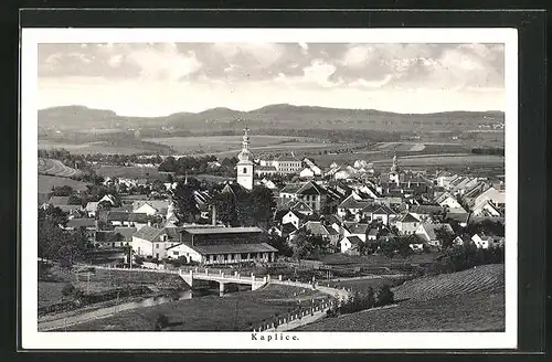 AK Kaplice, Kostel, Celkovy pohled