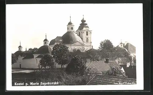 AK Pisek, Sepekov, Kostel p. Marie