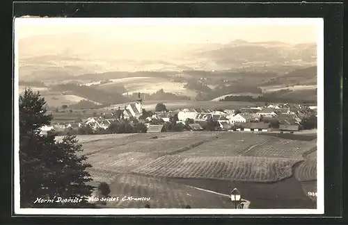 AK Horní Dvoriste, Panorama