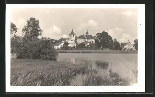 AK Mirowitz, Flusspartie mit Kirche