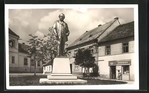 AK Mirotice, pomnik Mikolase Alse