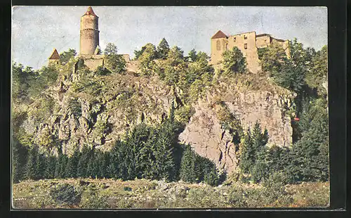 AK Zvikov, Blick zur Burg