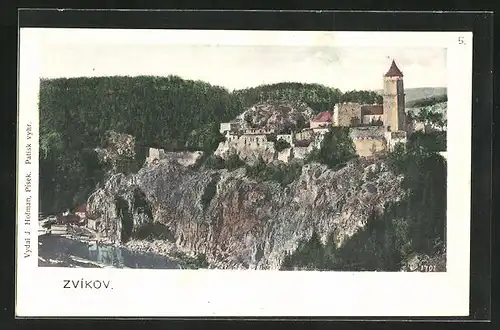 AK Zvikov, Blick zur Burg