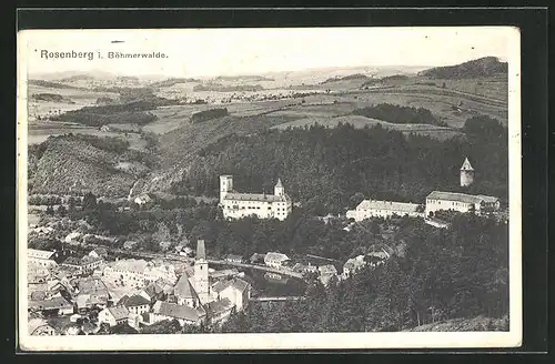 AK Rosenberg i. Böhmerwalde, Panorama