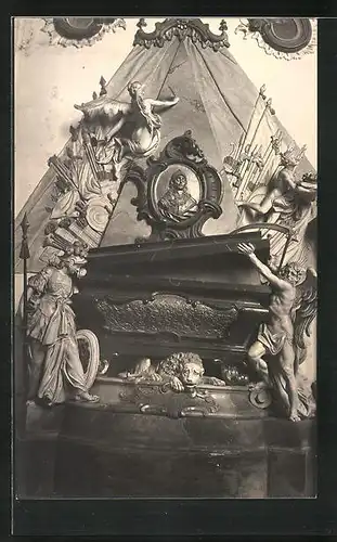 AK Zlatá Koruna, Mausoleum Premysla Otokaru II