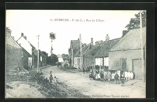 AK Burbure, Rue de Lillers