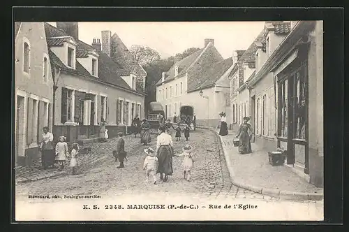 AK Marquise, Rue de l`Eglise