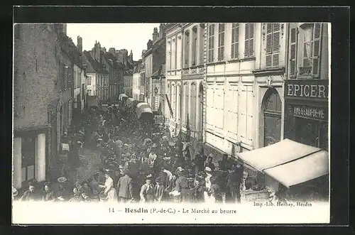 AK Hesdin, Le Marché au beurre