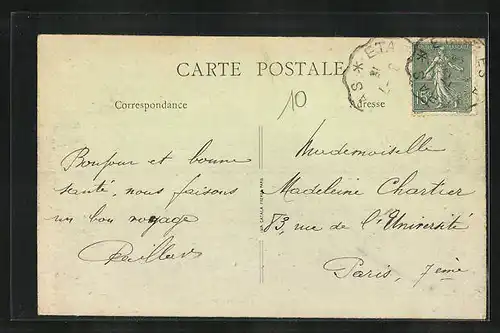 AK Anvin, Rue de Saint-Pol