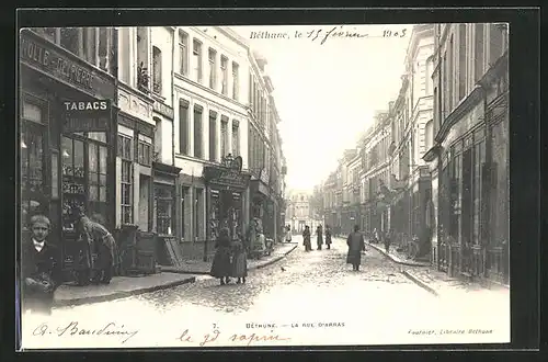 AK Béthune, La Rue d`Arras