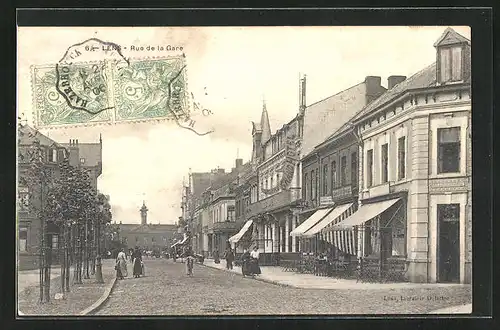 AK Lens, Rue de la gare