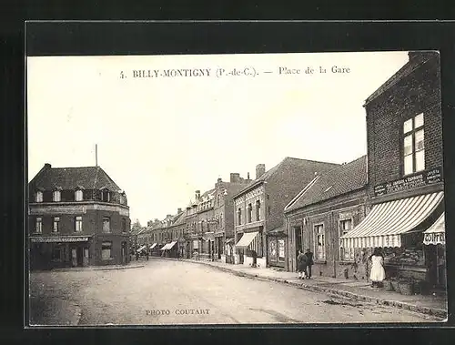 AK Billy-Montigny, Place de la Gare